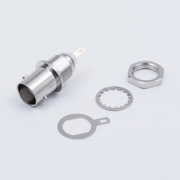 トーコネ（東洋コネクター） BNC型 ナット留めパネルレセプタクル BNC-BR ダイカスト