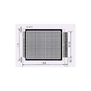 サンハヤト 基板  CPU-110A-DOT   端子付き基板　両面・ガラスエポキシ1.6t・165...