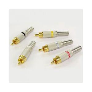 TOMOCA JS-65-K　 RCAピンプラグ（適合外径 6.3mm）　(黒)