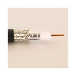 カナレCANARE L-7CFB 75Ω同軸ケーブル（単線/10.2mm） 100m 黒