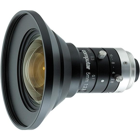 CCTVレンズ CBC(computar) M0528-MPW3  6メガ 焦点距離 5mm Cマウ...