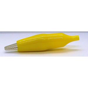 ミヤマ電器の   ミノムシクリップ   MJ002-Y (MJ-002-Y)  （黄色） 100個セ...