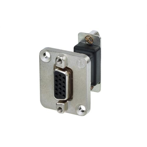 ノイトリック　NEUTRIK NADB15FF 15ピン D-SUBレセプタクル DLX取付けサイズ