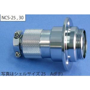 七星科学研究所NCS-253-AdF(F)（ フレンジ付きアダプタ）シェルサイズ-25コンタクト数-...