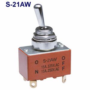 日本開閉器工業 NKK スイッチ  S-21AW