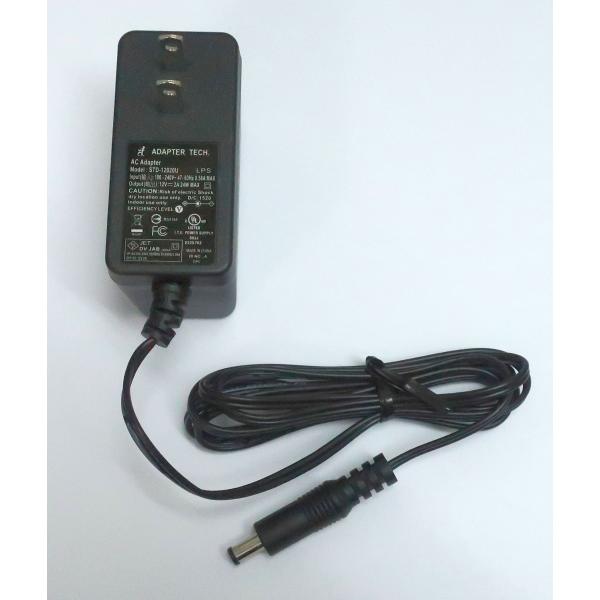 海外/国内 スイッチング ＡＣアダプター STD-12020U EIAJ-4タイプ 12V 2.0A