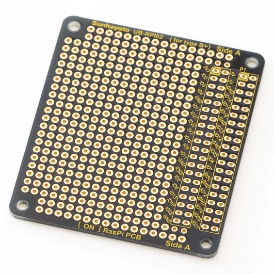 サンハヤト Raspberry Pi用ユニバーサル基板（UB-RPI02）