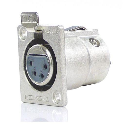 ITTキャノン XLR4-31-F77 XLR型メスレセプタクル（4pin）