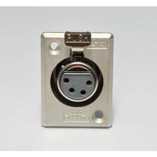 ITTキャノン XLRシリーズコネクター XLR-4-31 (4Pin)