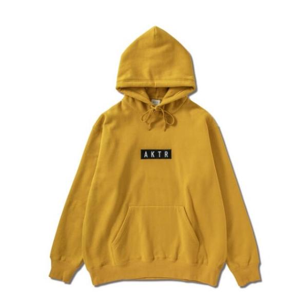 223-018010-YL / AKTR / LOGO SWEAT PULLOVER HOODIE ...