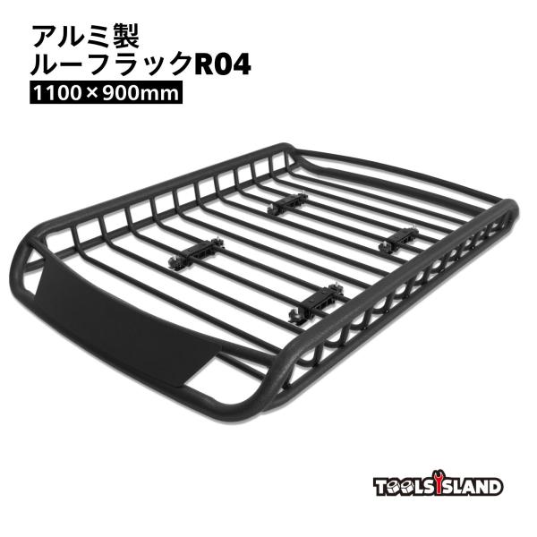 ルーフラック アルミ ブラック 軽自動車 軽 小型 ミニ 組立不要 ルーフバスケット ルーフキャリア...