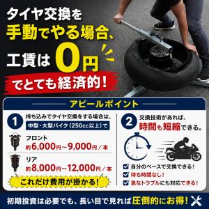 タイヤチェンジャー ビードブレーカー付き 手動...の詳細画像4