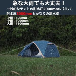 テント 2人用 1人用 2層構造 ソロテント ...の詳細画像1