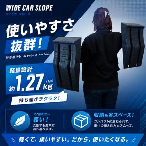 ワイド タイヤスロープ 大型車OK ローダウン...の詳細画像5