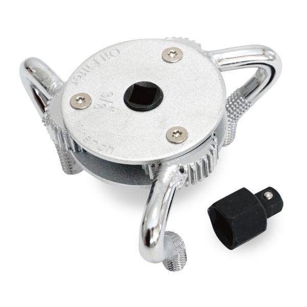 オイルフィルター レンチ 2WAY アジャスタブル オイル交換 オイルエレメント 対応範囲45-75...