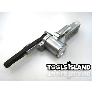 エアーベルトサンダー 10mm　替えベルト 3本付き  エアベルトサンダー ベルトサンディング  研磨 回転式ヤスリ やすり エアーツール｜stepforward