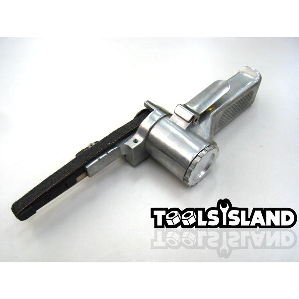 エアーベルトサンダー 10mm　替えベルト 3本付き  エアベルトサンダー ベルトサンディング  研...