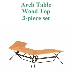 キャンプテーブル アウトドアテーブル テーブル3点セット テーブル 1台あたり幅68cm 木製 アウトドア キャンプ 連結可能 ※代引き不可 送料無料｜stepone11