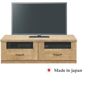 テレビ台 テレビボード 完成品 幅120cm 日本製 北欧 ダメージ塗装 おしゃれ モダン クラシック　アンティーク風 レトロ送料無料 ローボード TV台 シンプル｜stepone11