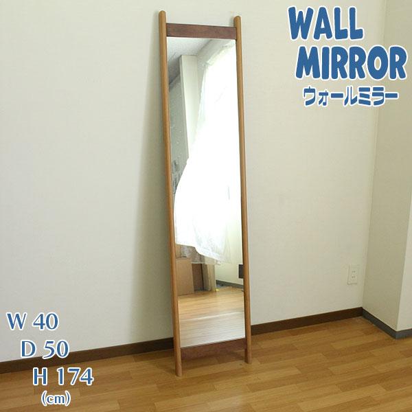 ミラー ウォールミラー 鏡 壁面 北欧 幅40cm シンプル モダン 送料無料