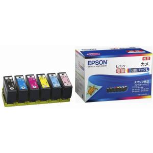 EPSON エプソン純正インクカートリッジ カメ KAM-6CL-L 6色パック 増量