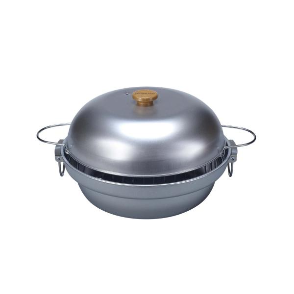 キャプテンスタッグ バーベキュー BBQ用 大型燻製鍋 スモーク対応M-6548