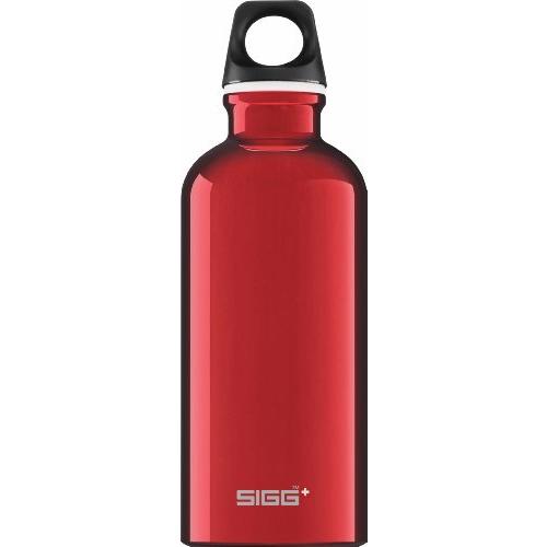 シグ(SIGG) アウトドア 水筒 軽量 スイス製アルミボトル トラベラークラシック 0.4L レッ...