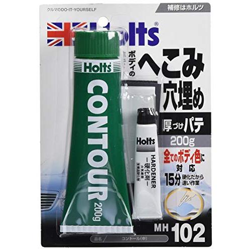 ホルツ 補修用パテ 厚づけパテ コントール(中) 200g Holts MH102 硬化剤入り