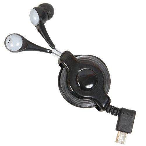 サンコー iBud retractable earphone with microUSB IBUDB...