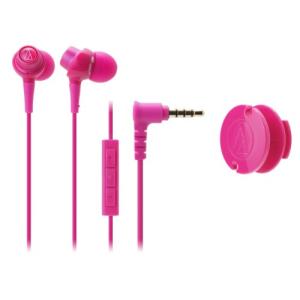 audio-technica dip カナル型イヤホン iPod/iPhone/iPad専用 ピンク ATH-CKL203i PK｜steponemarket2