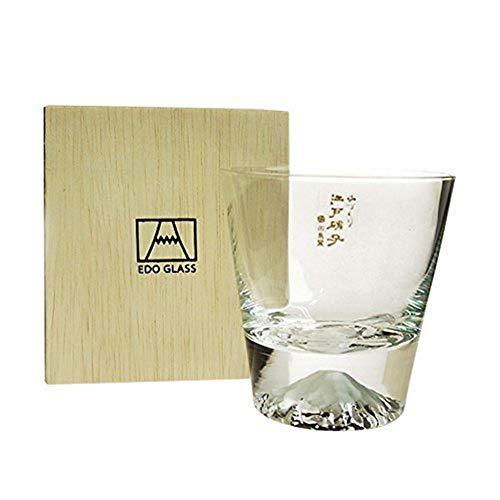 母の日 富士山グラス ロックグラス 2個セット 田島硝子 本物 即納可能