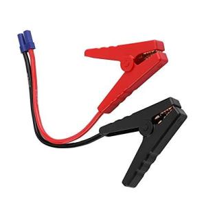 バッテリークリップ 電源バッテリークリップ パワーバッテリークリップ 12V 全長30cm PVCプラスチックシース ブースターケーブル 軽量 耐摩耗