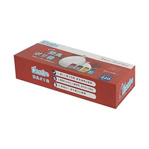 Deefre 防臭袋 生ごみが臭わない袋 Lサイズ 220枚入 生ゴミ処理袋 ゴミ袋 厚さ0.02mm 厚くて丈夫 レジ袋 箱入り コンパクトに収納