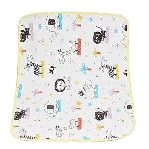 おねしょシーツ 防水シーツ ベビーマット オムツ替え ベビー用品 天然オーガニック綿100％ お出かけ用 持ち運び便利 繰り返し利用可能 吸水性 通気