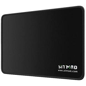 マウスパッド 大型マウスパッド おしゃれ ゲーミングマウスパッド 防水耐久 マウスパッド 260mm×210mm×3mm デスクマット 滑り止め 黒