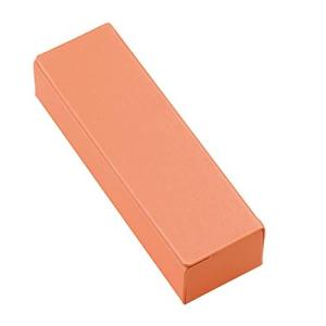 メイガン メガネケース メタル ハード おしゃれ スクエア スリム 軽量 コンパクト マグネット 開閉 シンプル 無地 メンズ レディース オレンジ