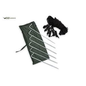 DDペグ＆ガイライン (6本) DDタープ活用 張り方 バリエーション UP 多用途 便利