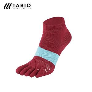 タビオ レーシングラン五本指ソックス ローズピンク 日本製 スポーツソックス