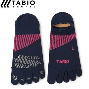 ゆうパケット 25〜27cm タビオ 陸上 ソックス T&F 五本指ソックス 072120044-84 ネイビー Tabio メンズ 5本指 Mサイズ cat-apa-sock｜stepsports