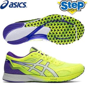 アシックス ランニングシューズ ターサーエッジ スタンダード 1011A544-751 イエロー/シルバー asics TARTHEREDGE メンズ 黄色 20SS cat-run rsasics