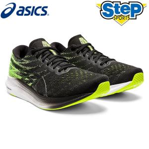 アシックス ランニングシューズ エヴォライド 3 ワイド 1011B340-002 ブラック asics EvoRide 3 【メンズ】 エボライド 黒 22SS cat-run｜stepsports