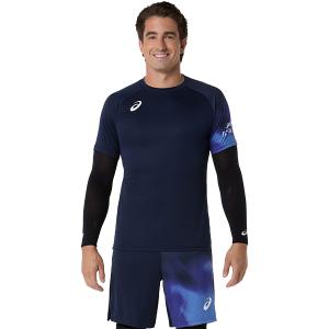 [アシックス] トップライン半袖シャツ 2053A262-402 asics バレーボール 【VB】 vb-s-shirts