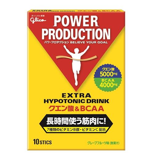 グリコ パワープロダクション クエン酸＆BCAA HYPOTONIC DRINK ハイポトニックドリ...