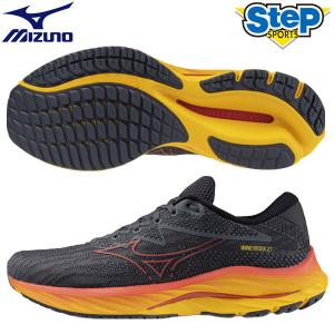 ミズノ ランニングシューズ ウエーブライダー 27 J1GC230351 MIZUNO WAVE RIDER 27【メンズ】靴 24SS cat-run｜stepsports