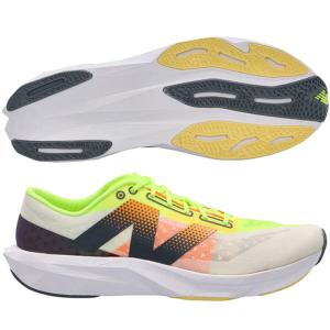 ニューバランス ランニングシューズ フューエルセル パルス V1 ワイズ:D MFCNPBM ホワイト new balance FuelCell Pvlse V1 【メンズ】 靴 NB 24SS cat-run｜stepsports