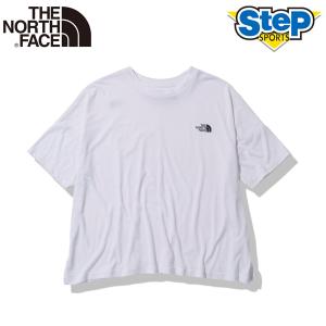 ノースフェイス ワイドシルエットティー NTW12207-W ホワイト THE NORTH FACE Wide Silhouette Tee 【レディース】 22SS cat-apa-aparel