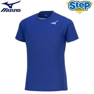 ミズノ Tシャツ MTCモデル 半袖シャツ（ドライエアロフロー） U2MAB01125 mizuno【メンズ】【レディース】ランニング 陸上 ショートスリーブ 24SS｜stepsports