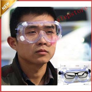細菌飛沫対策眼鏡保護メガネゴーグル花粉症細菌飛沫対策眼鏡軽量透明保護めがね男女兼用｜stepstore