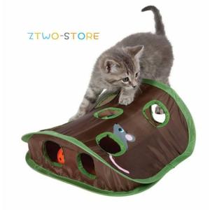 猫おもちゃ 猫 トンネル ペット用品 ねずみ ボール 猫遊び 噛むおもちゃ 安全素材 ストレス解消 運動不足解消｜stepstore