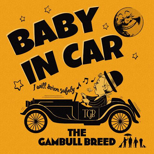 ベイビーインカー マグネット BABY IN CAR  マグネットタイプ THE GAMBULL B...